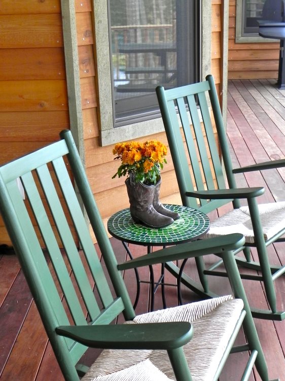 Just chillin watching the eagles fly