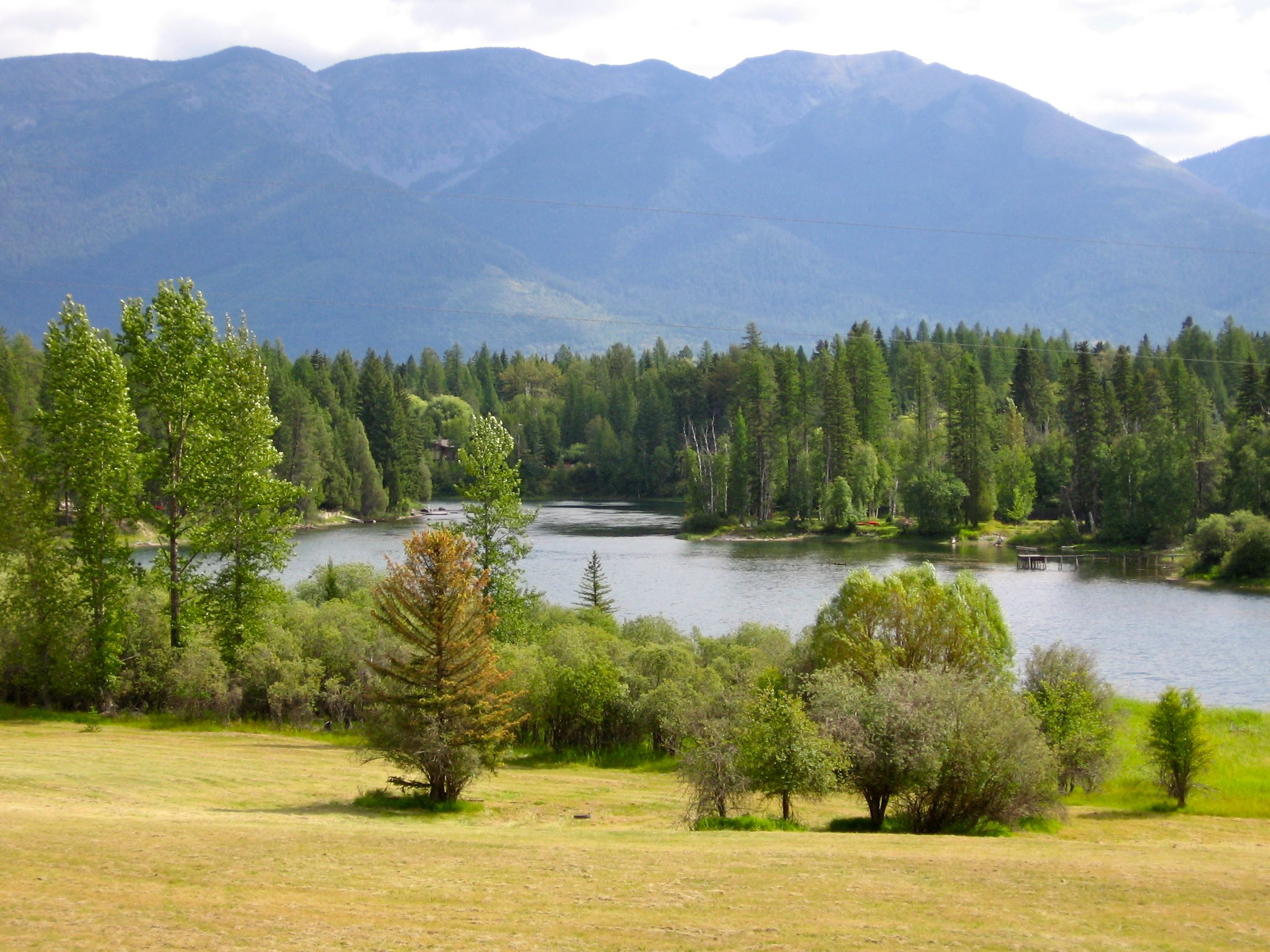 Fall at Flathead River
