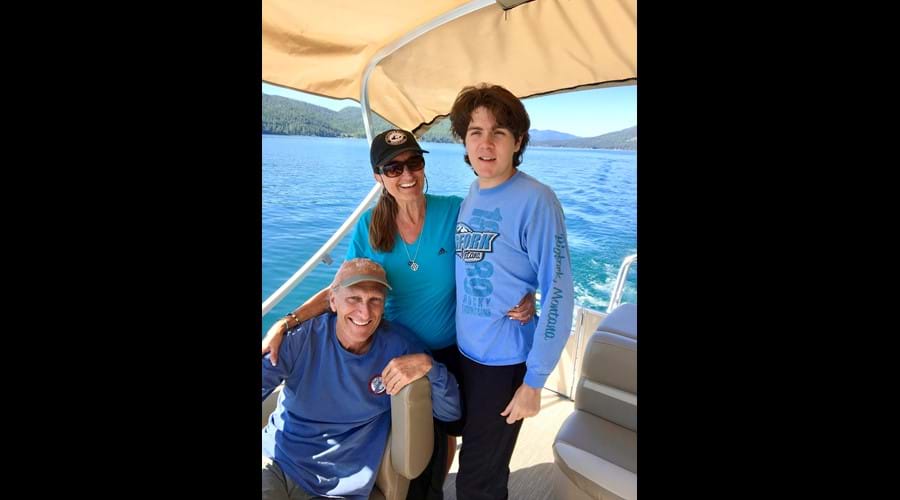 Enjoy a day of boating on Flathead Lake