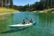 Go for a row in late summer when water levels are up