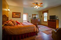Relax in luxury in the "Moose Roost" master suite