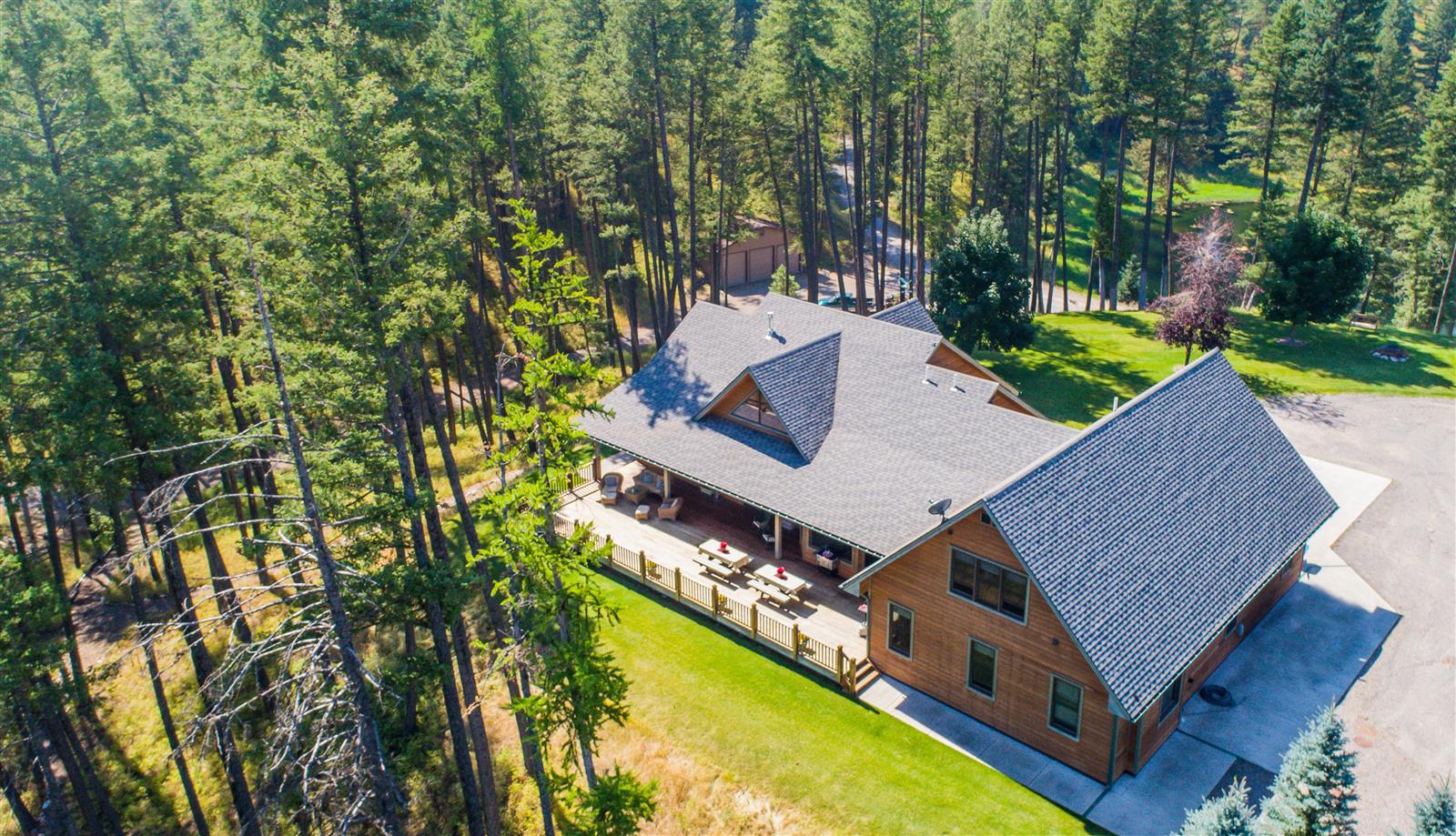 Luxury Lake View Home with boat dock Mystic Mountain Montana