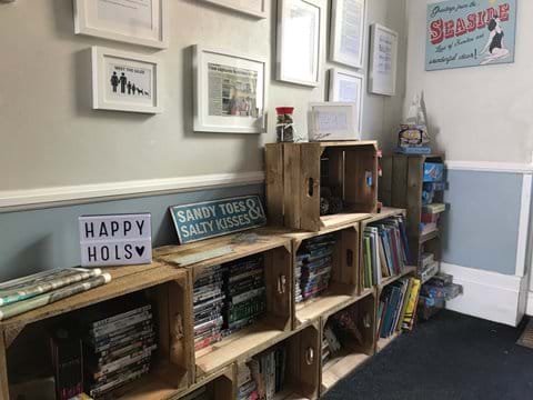 Books, games and DVDs to borrow