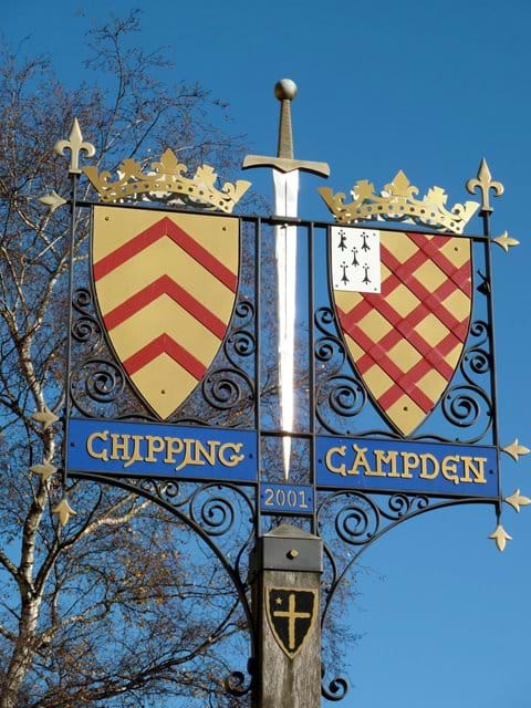 Chipping Campden - the start of the Cotswold Way walking trail