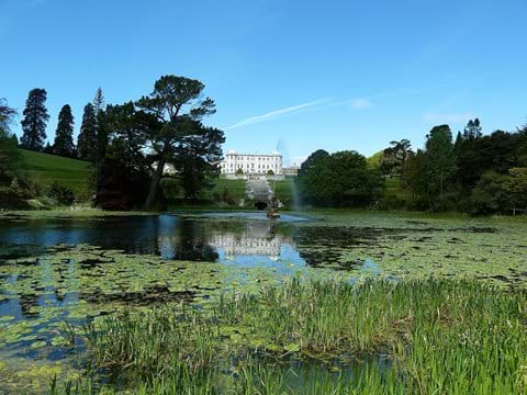 Visit the beautiful gardens of Powerscourt House, by car, escorted tour bus or by St Kevin