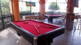 Pool Tables at the Tradewinds Bar