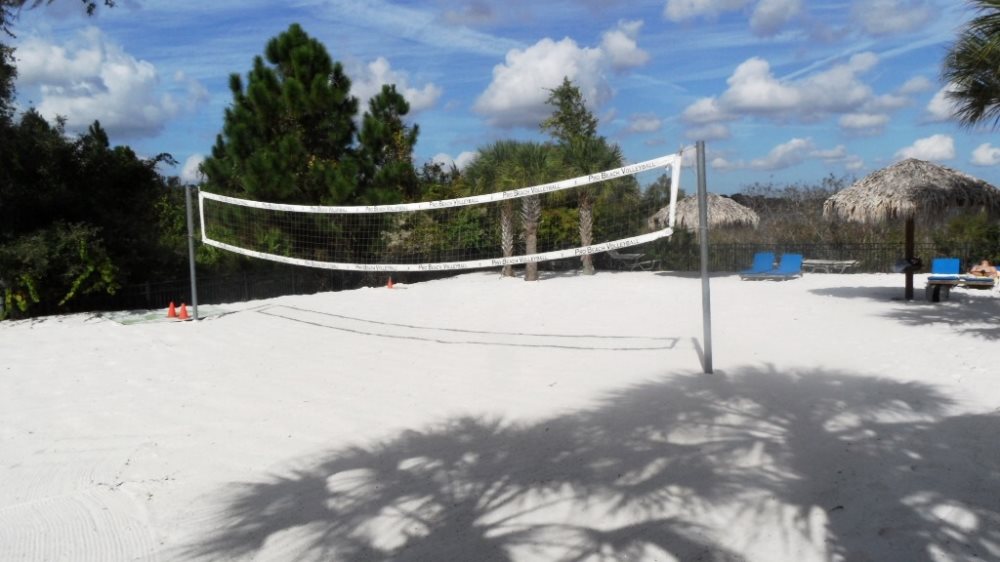 Volley Ball and Tables Tennis on the Beach
