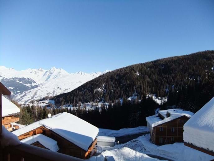 Balcony views from Chalet Rossa