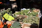 Fresh veg at Ceret Market